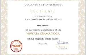 Joga Vinyasa Krama