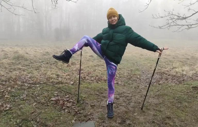 ocieplane legginsy do jogi od Rebel Skin testy